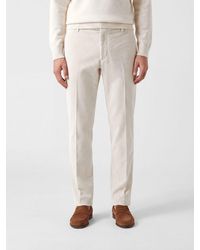 Lardini - Slim Fit Corduroy Chino Trousers - Lyst