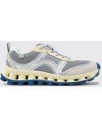 Camper - Pelotissima Bicolor Abstract Design Leather And Nubuck Sneakers - Lyst