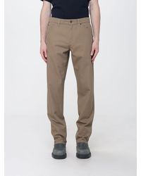 Burberry - Straight-Leg Cotton Trousers With Mid-Rise Waist And Belt Loops - Lyst