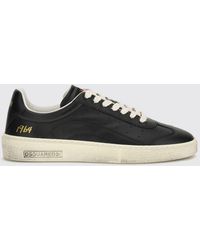DSquared² - Rider Leather Sneakers - Lyst