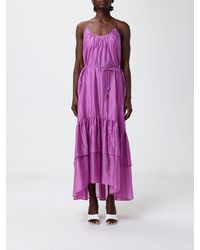 Liu Jo - Muslin Midi Dress - Lyst