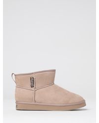 Just Cavalli - Flat Ankle Boots - Lyst