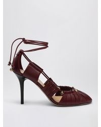 Chloé - Decolleté Luna Bordeaux - Lyst