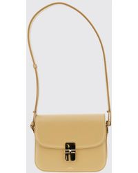 A.P.C. - Grace Small Leather Bag - Lyst