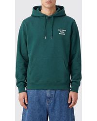 Drole de Monsieur - Relaxed Fit Cotton Hoodie With Slogan Print - Lyst