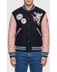 KENZO - Wool Varsity Jacket - Lyst