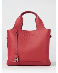 Hogan - Grained Leather Handbag - Lyst