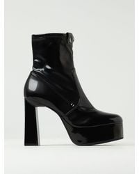 Armani Exchange - Flat Ankle Boots - Lyst