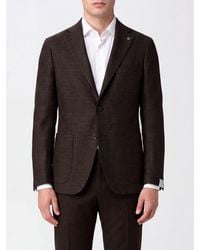 Tagliatore - Single-Breasted Virgin Wool And Silk Blazer With Peak Lapels - Lyst