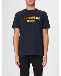 DSquared² - Logo Cotton T-Shirt - Lyst