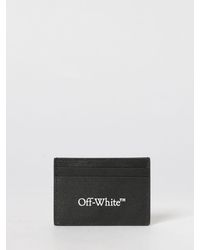 Off-White c/o Virgil Abloh - Leather Credit Card Holder - Lyst