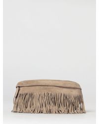 Vic Matié - Vic Mati&Eacute Suede Bag With Fringes - Lyst