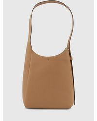 Tory Burch - Romy Grained Leather Hobo Bag - Lyst