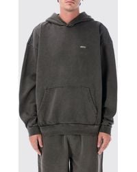 Obey - Relaxed Fit Cotton Hoodie Sweatshirt With Pouch Pocket And Logo - Lyst