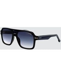 Carrera - Rectangular Acetate Aviator Sunglasses With Double Bridge - Lyst