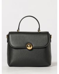 Furla - Moonlight Cowhide Leather Handbag By With Flap Closure - Lyst