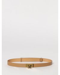 Elisabetta Franchi - Hammered Leather Belt - Lyst