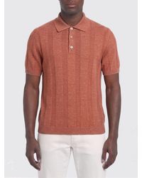 Brunello Cucinelli - Cotton Knit Polo Shirt - Lyst