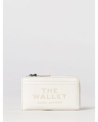 Marc Jacobs - The Wallet Grained Leather Wallet - Lyst