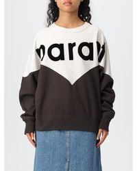 Isabel Marant - "houston" Bicolour Sweatshirt - Lyst