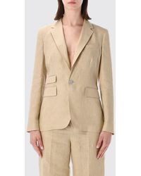 Ralph Lauren - Single-Breasted Linen Blazer - Lyst