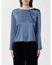 Emporio Armani - Top Di Seta - Lyst