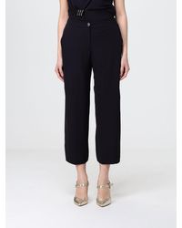 Hanita - Crepe Cropped Trousers - Lyst