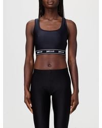 Just Cavalli - Stretch Technical Fabric Crop Top - Lyst