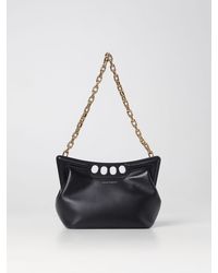 Alexander McQueen - The Peak Leather Bag With Shoulder Strap - Lyst