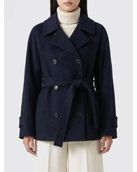 Max Mara - Louise Double-Breasted Virgin Wool Coat Max Mara - Lyst
