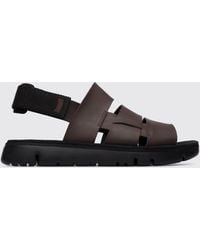 Camper - Oruga Leder Sandale - Lyst