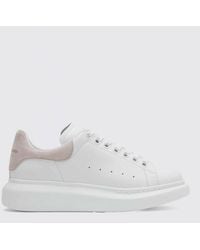 McQueen - Oversize Leather Sneakers - Lyst