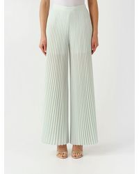 Twinset - Pleated Crêpe Trousers - Lyst