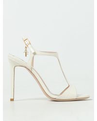 Tom Ford - Sandalo in pelle stampa cocco - Lyst