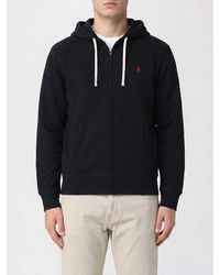 Polo Ralph Lauren - Cotton Blend Hoodie - Lyst