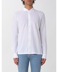 Zanone - Knit Polo Shirt - Lyst
