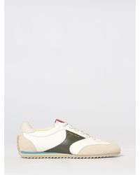 Paul Smith - Chilly Bicolor Leather And Suede Low-Top Sneakers - Lyst