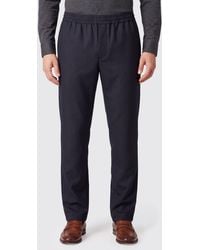 Barena - Slim Fit Virgin Wool Jogger Trousers With Elasticated Waist - Lyst