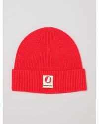 Murphy & Nye - Cotton Beanie Hat With A Turn-Up Cuff And Logo Patch - Lyst