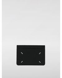 Maison Margiela - Grained Leather Card Holder - Lyst