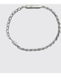 Bottega Veneta - Sterling Bracelet With Hook Closure - Lyst