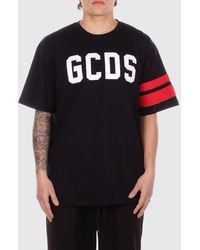 Gcds - Cotton T-Shirt With Logo - Lyst