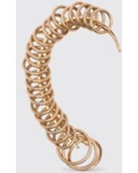 Panconesi - All-Around Ear Cuff Aus Verchromtem Messing - Lyst