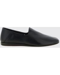 Jacquemus - Flat Smooth Cowhide Loafers With Round Toe - Lyst