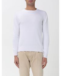 Drumohr - Cotton Crewneck Sweater - Lyst