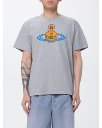 Vivienne Westwood - Cotton T-Shirt With Logo - Lyst
