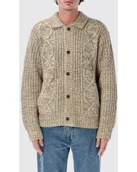 Obey - Long-Sleeve Wool-Blend Button-Up Polo Jumper - Lyst