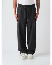 Off-White c/o Virgil Abloh - Wide Leg Technical Fabric Trousers With Elasticated Drawstring Waist - Lyst