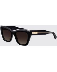 Longchamp - Rechteckige Cat-Eye-Sonnenbrille Von Aus Acetat - Lyst