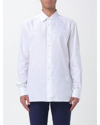 ZEGNA - Cotton Poplin Classic Shirt - Lyst